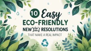 Sustainable New Year’s resolutions