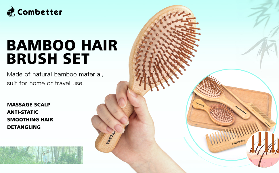 Bamboo Hairbrush