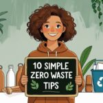 Reusable shopping bags for zero waste living
