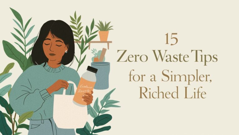 15 Zero Waste Tips for a Simpler, Richer Life