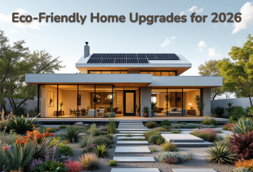 A modern eco-friendly home in 2026