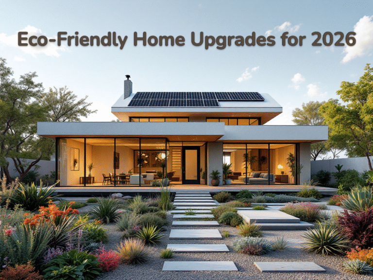A modern eco-friendly home in 2026