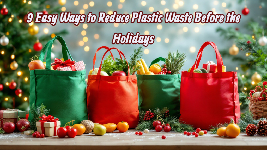 9 Easy Ways to Reduce Plastic Waste Before the Holidays