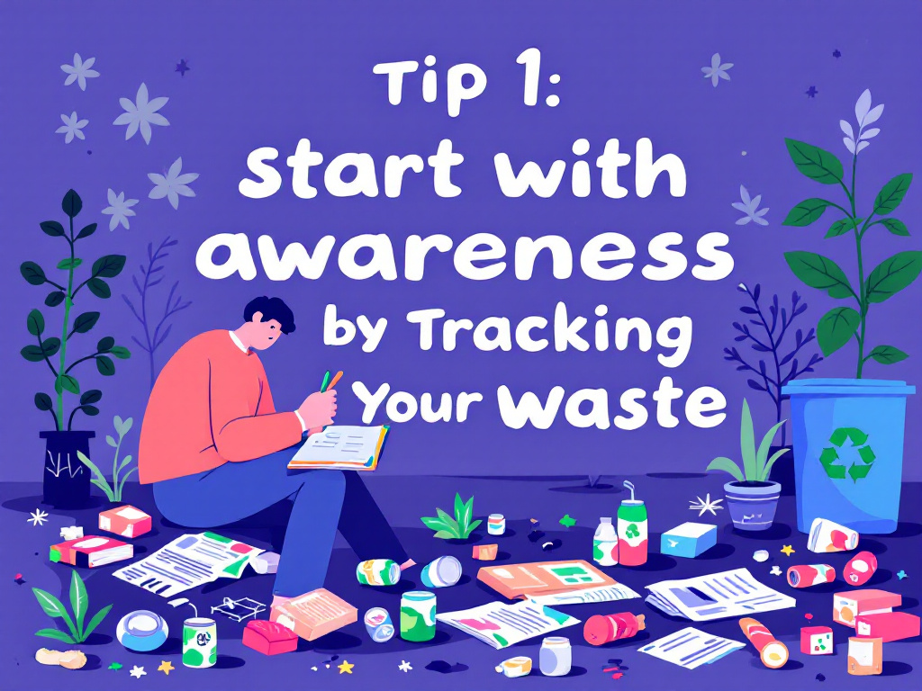 Start with Awareness by Tracking Your Waste